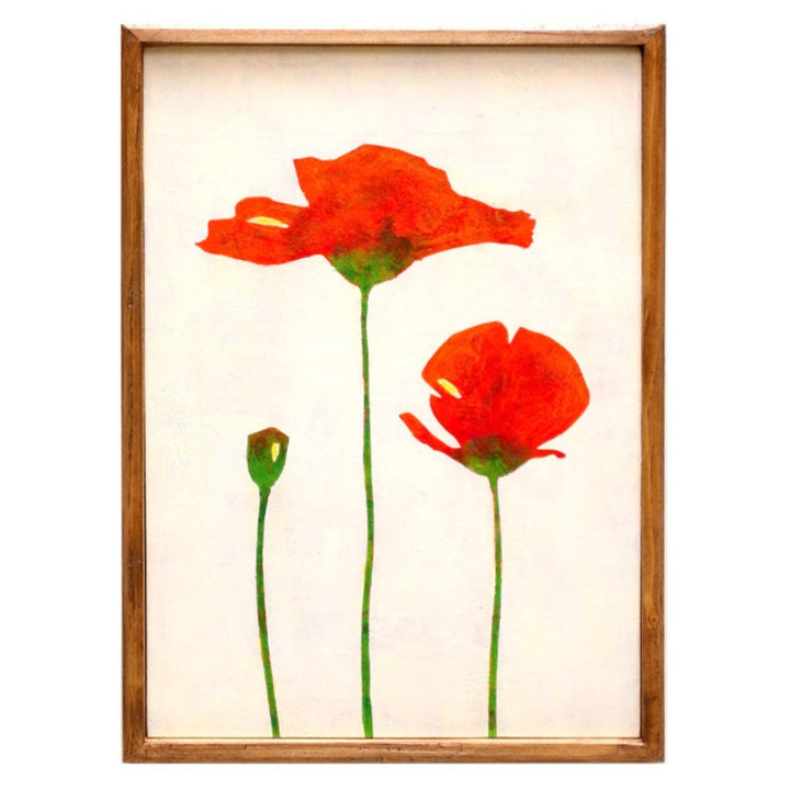 Orange poppies No.182