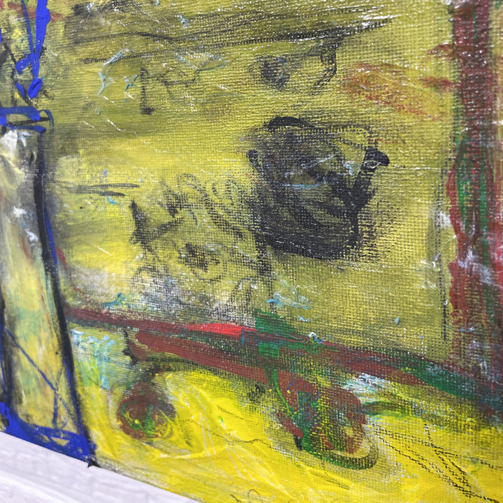 枯れた花と賞状